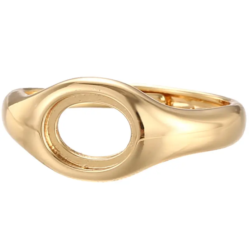 Adjustable Oval Jade Beeswax Ring Support for Men Women - Image 23