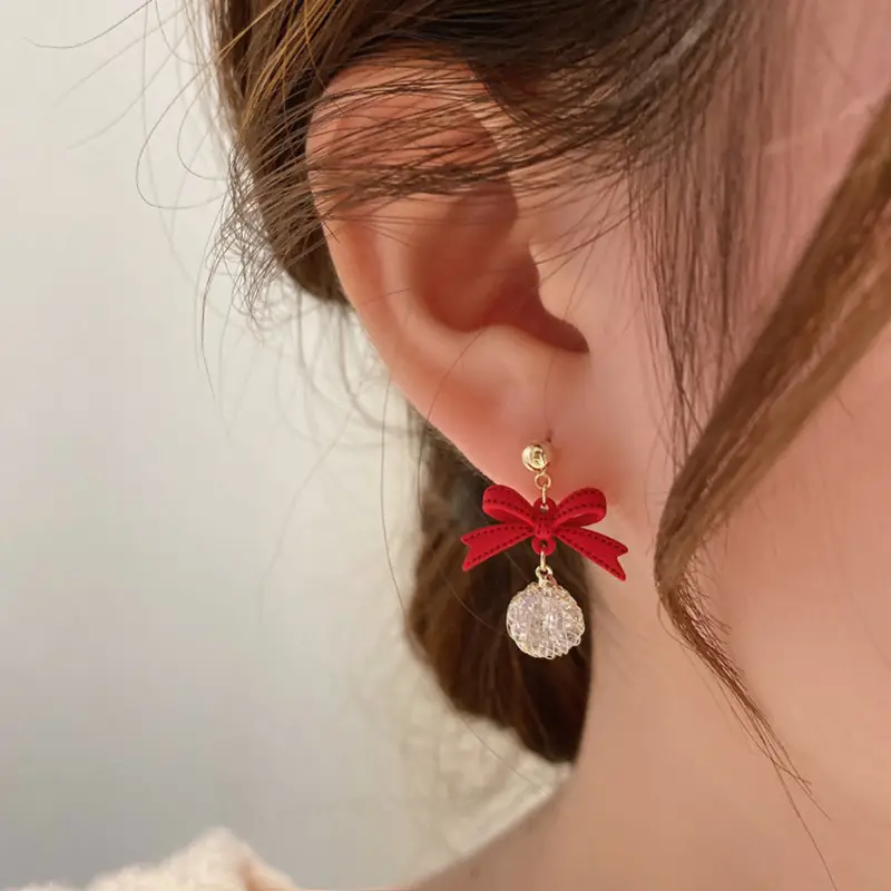 S925 Silver Pin Earrings Autumn Winter 2022 - Image 3