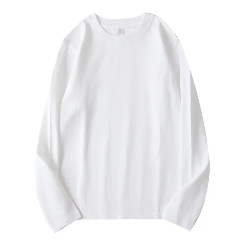 (250G solid color)# white long sleeve