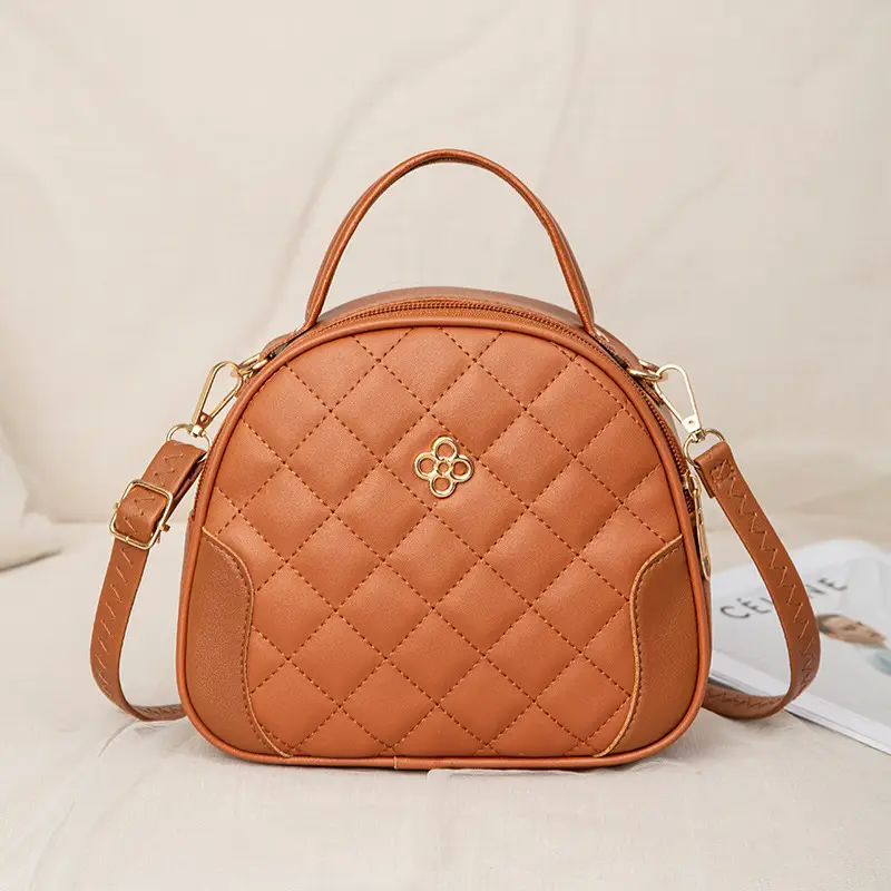 Pink Quilted Women's Shoulder Bag 2022 - Image 3