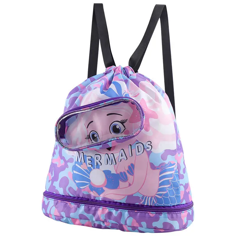 Astronaut Blue Kids Swimming Storage Bag 28x28cm