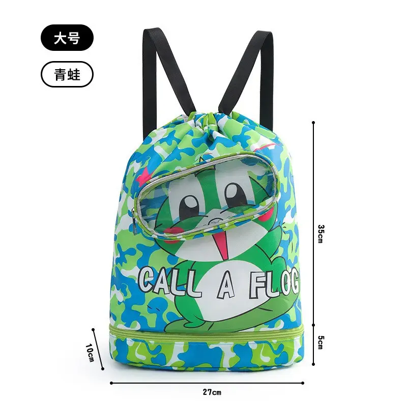 Astronaut Blue Kids Swimming Storage Bag 28x28cm
