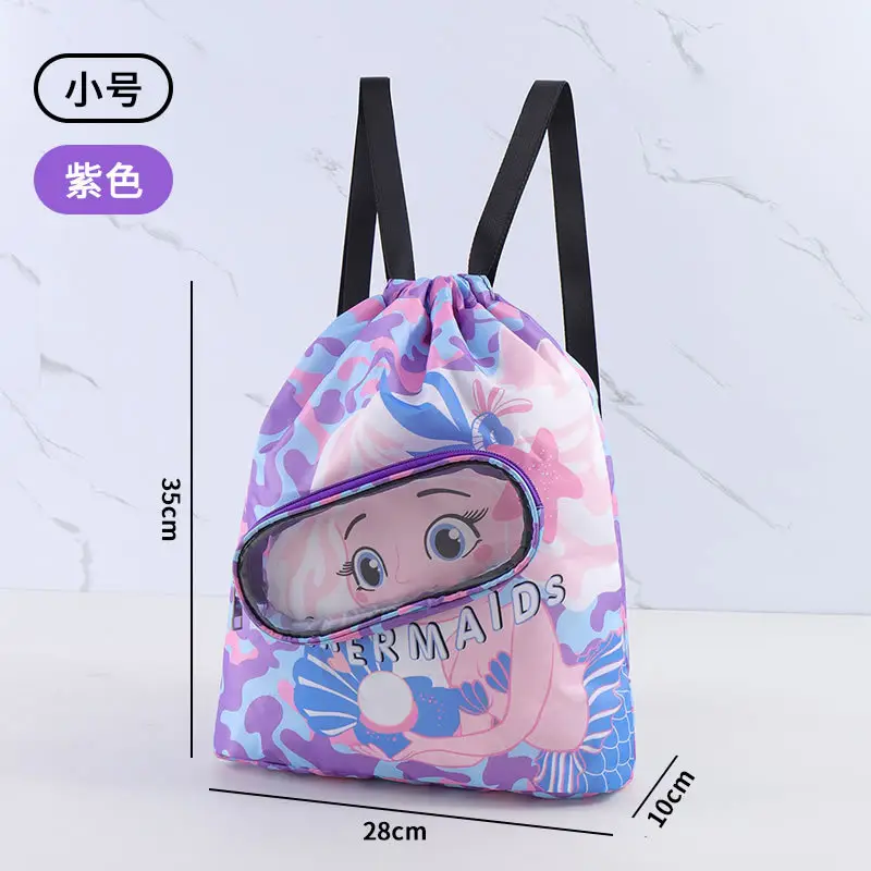 Astronaut Blue Kids Swimming Storage Bag 28x28cm