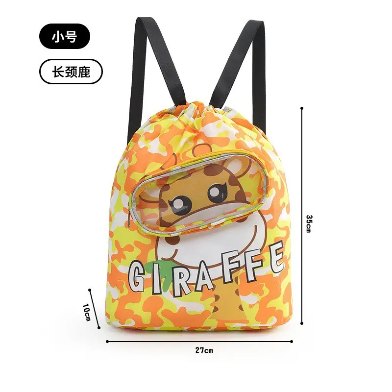 Astronaut Blue Kids Swimming Storage Bag 28x28cm