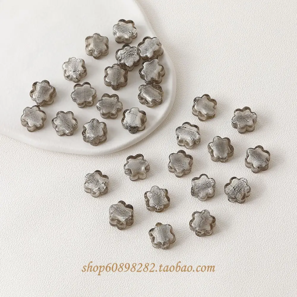 Glazed Silver Floral Earrings for Women - Image 8