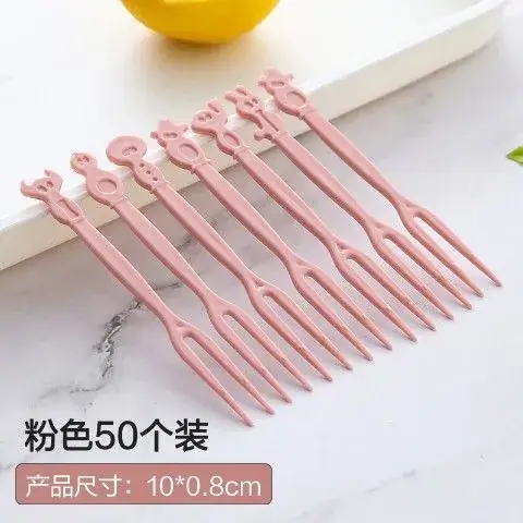 Fruit Sticks Set 200pcs Cartoon Storage Can