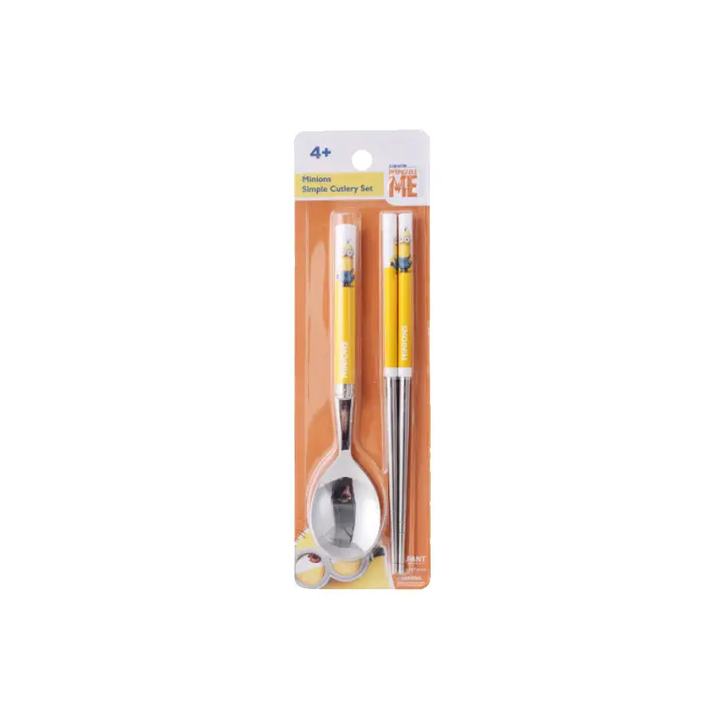 Stainless Steel Chopsticks Spoon Set for Kids - Image 6