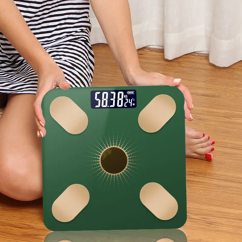 Intelligent Body Fat Weight Scale Pink 150kg - Image 37
