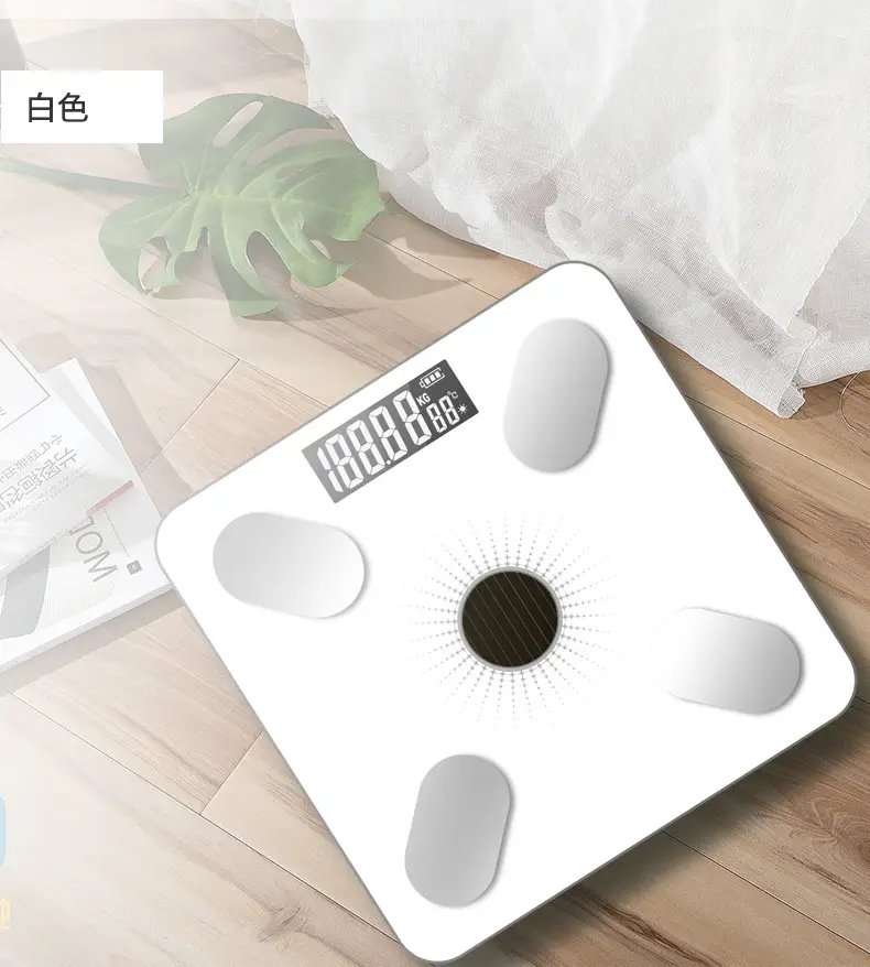 Intelligent Body Fat Weight Scale Pink 150kg — feature 18