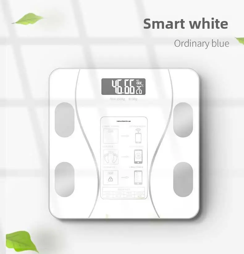 Intelligent Body Fat Weight Scale Pink 150kg - Image 16