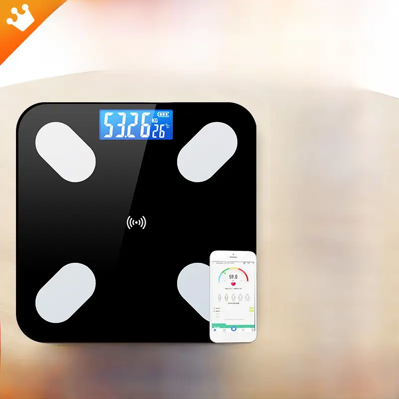 Intelligent Body Fat Weight Scale Pink 150kg - Image 24