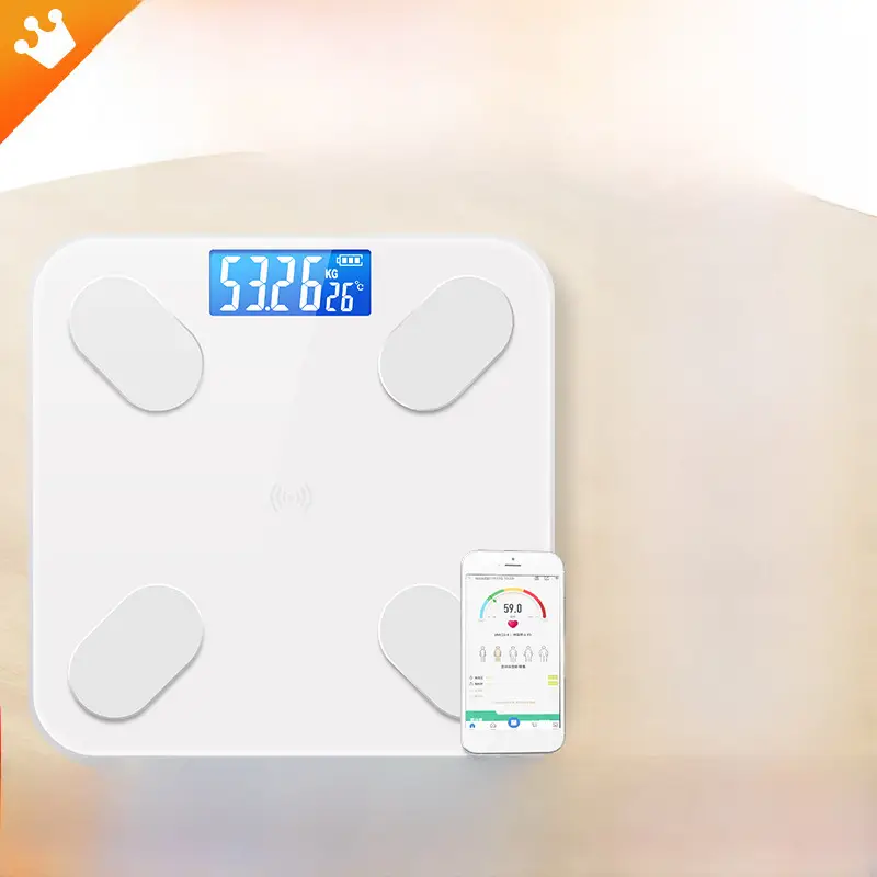 Intelligent Body Fat Weight Scale Pink 150kg - Image 26
