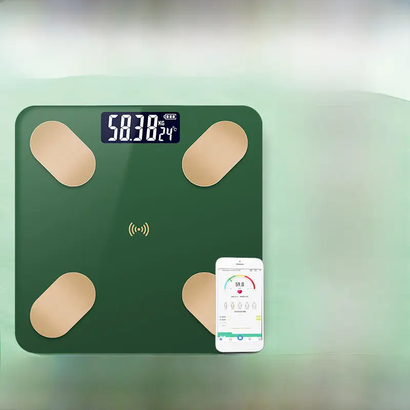 Intelligent Body Fat Weight Scale Pink 150kg - Image 33