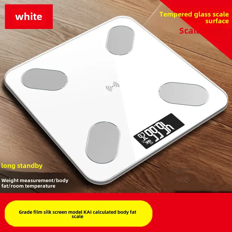 Intelligent Body Fat Weight Scale Pink 150kg - Image 4