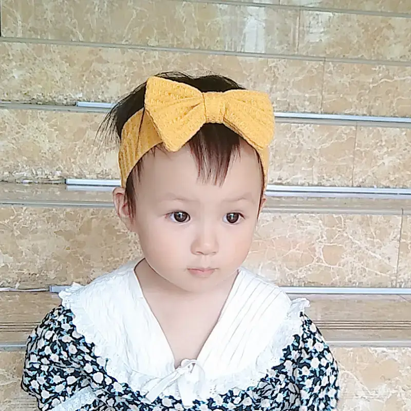 Newborn Bow Headband for Girls Girls Hair Accessory - Image 9