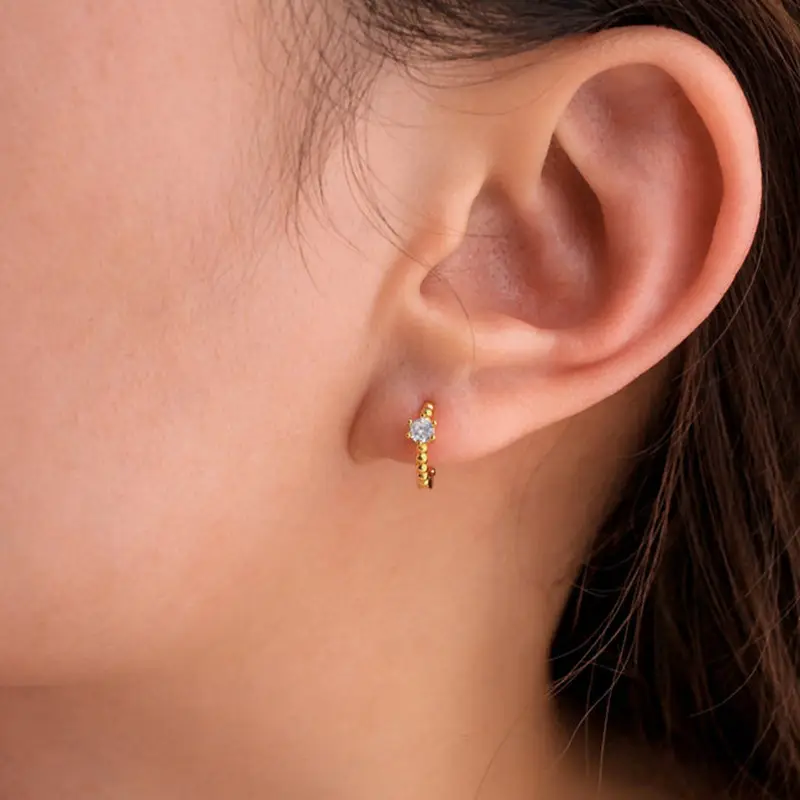 Stereen Silver Zircon Earrings for Women - Image 5