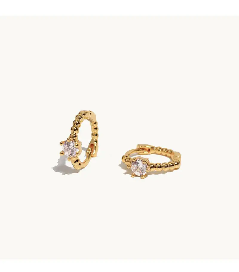 Stereen Silver Zircon Earrings for Women — feature 3