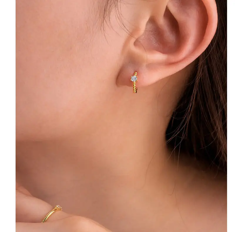 Stereen Silver Zircon Earrings for Women — feature 8