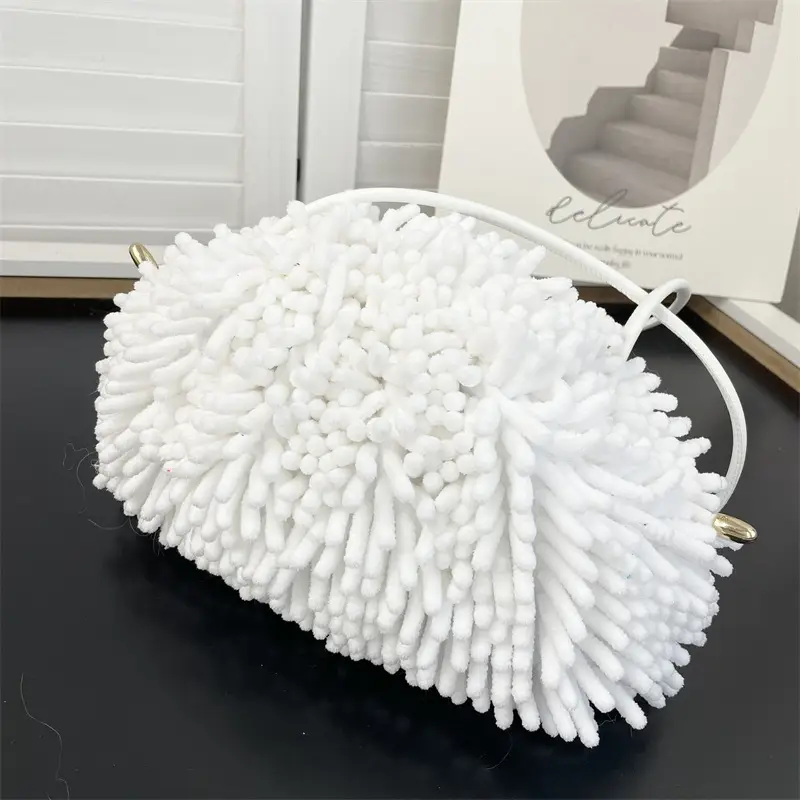 Yellow Microfiber Bath Mop for Home Cleaning