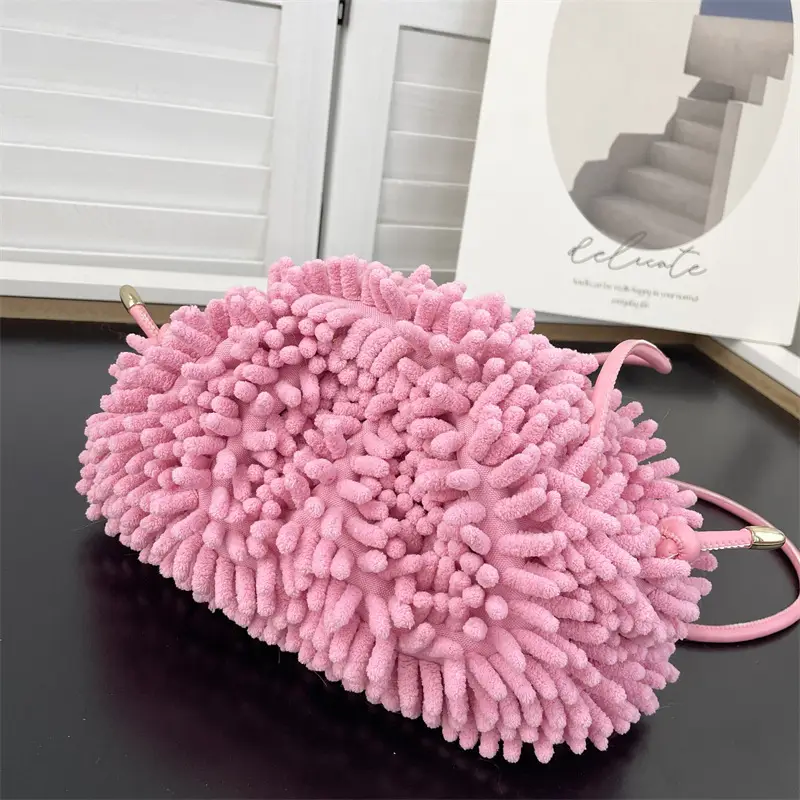 Yellow Microfiber Bath Mop for Home Cleaning