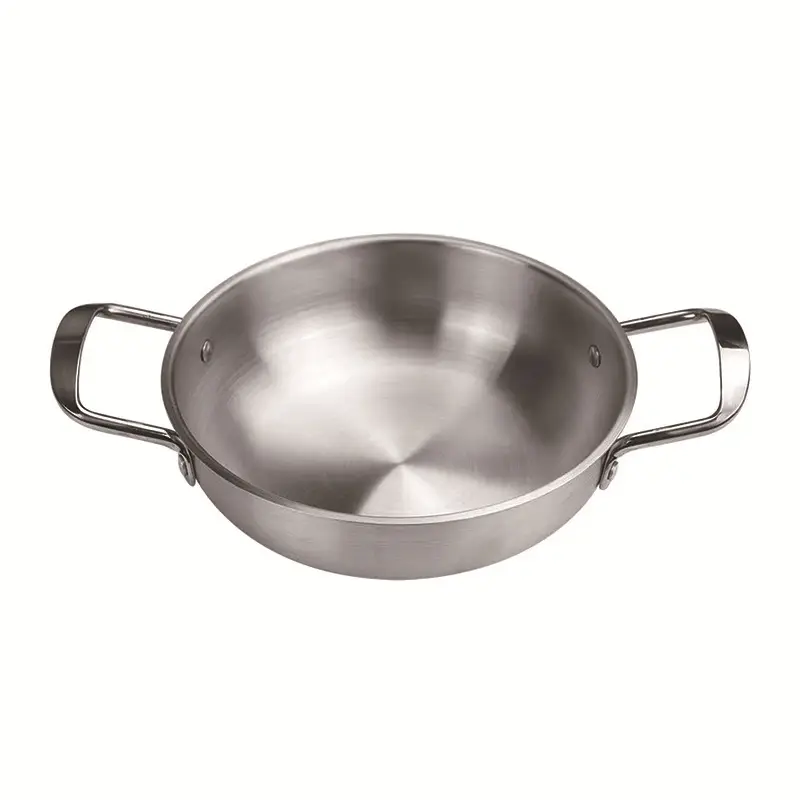 Stainless Steel Double Ear Pot 28cm - Image 17