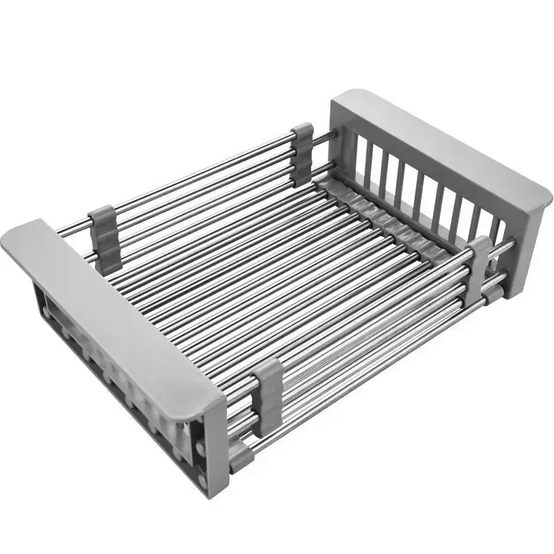 Stainless Steel Vegetable Drain Basket for Kitchen Sink - Image 7