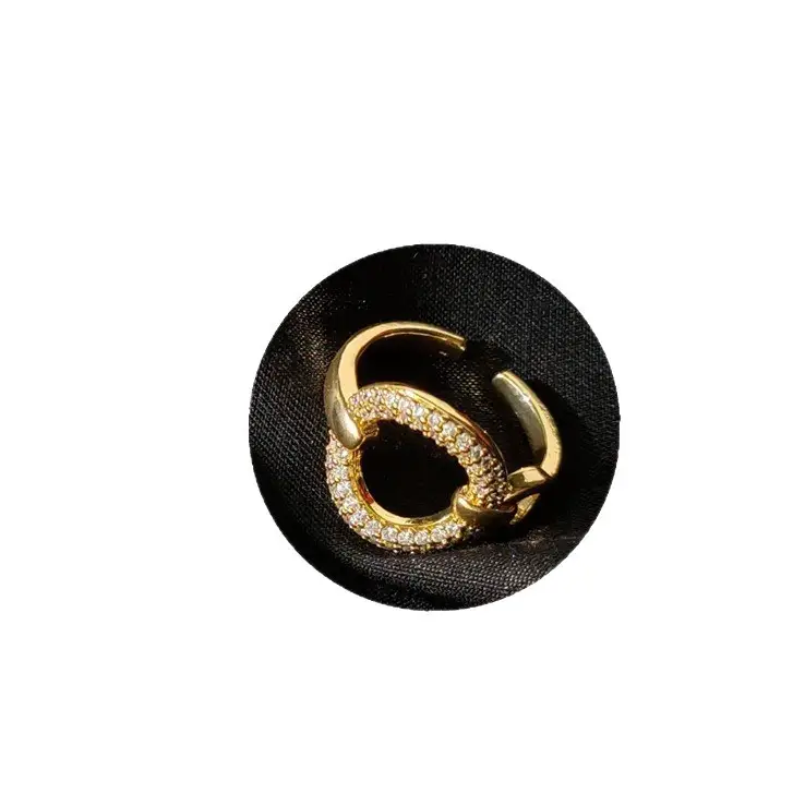 Light Luxury O-Shaped Zircon Ring for Women - Image 6