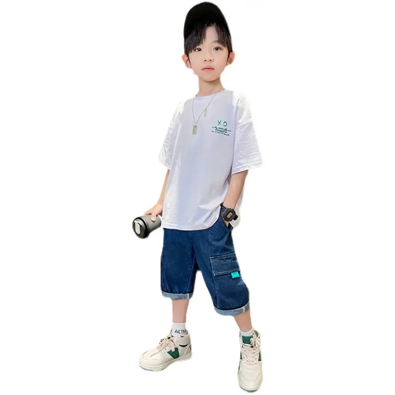 Summer Cartoon Graphic Cotton T-Shirt for Boys Girls - Image 7