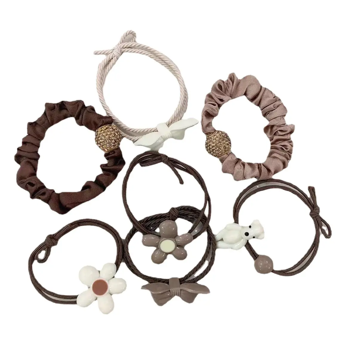 Korean Hair Rings for Women 2022 New Rubber Band