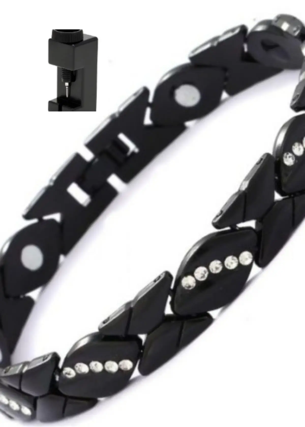 Gold Leaf Brushed Magnet Bracelet for Women - Image 9