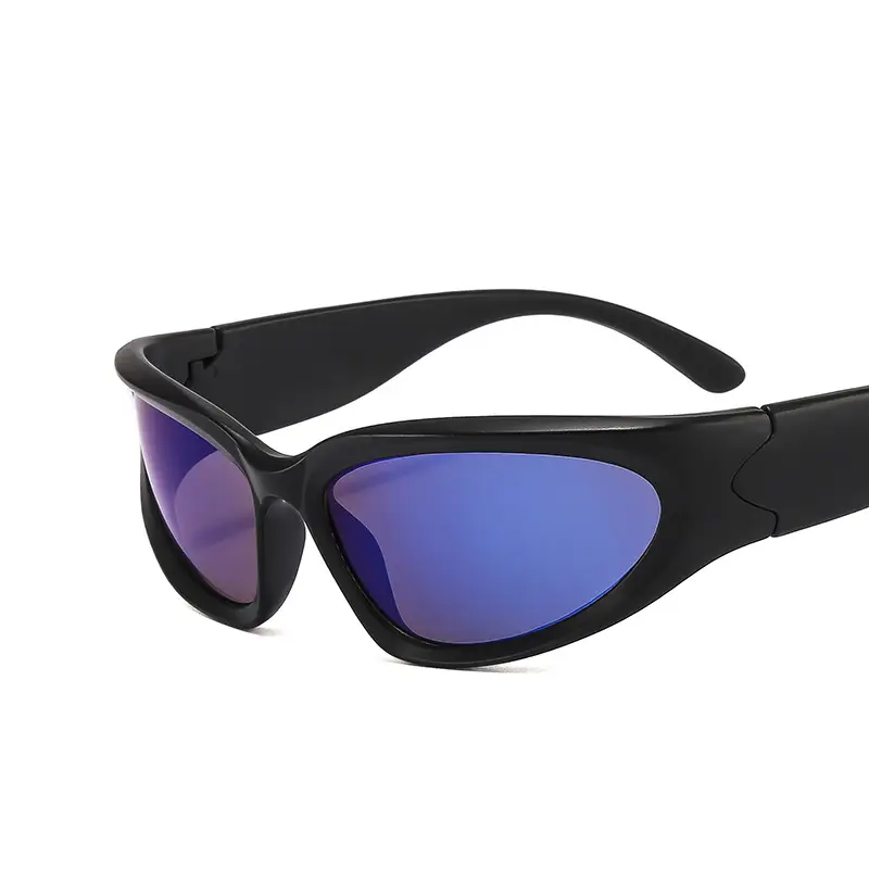 Millennium Future Cyberpunk Sunglasses White UV400