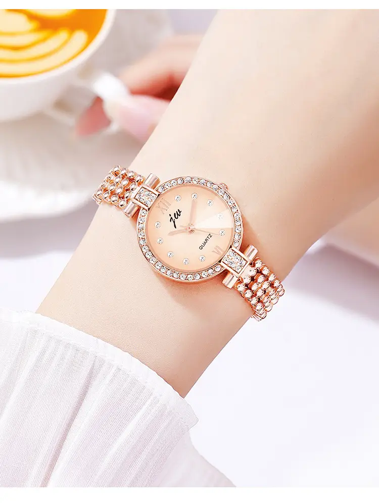 JW Ladies Rose Gold Quartz Watch Small — feature 5