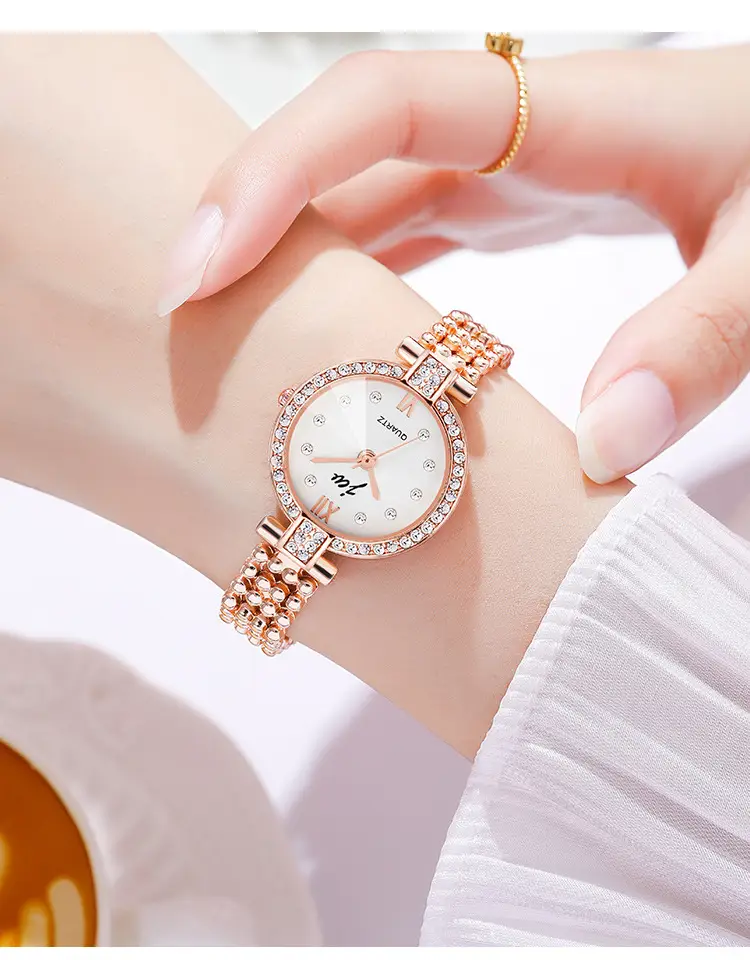 JW Ladies Rose Gold Quartz Watch Small — feature 7