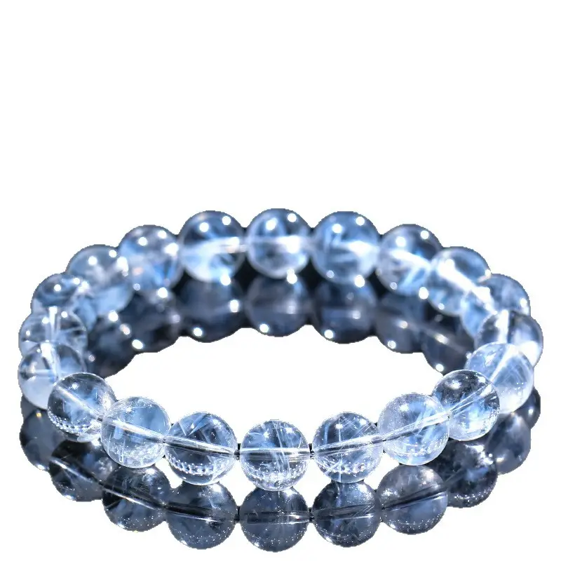 Natural Blue Crystal Needle Bracelet 7A - Image 7