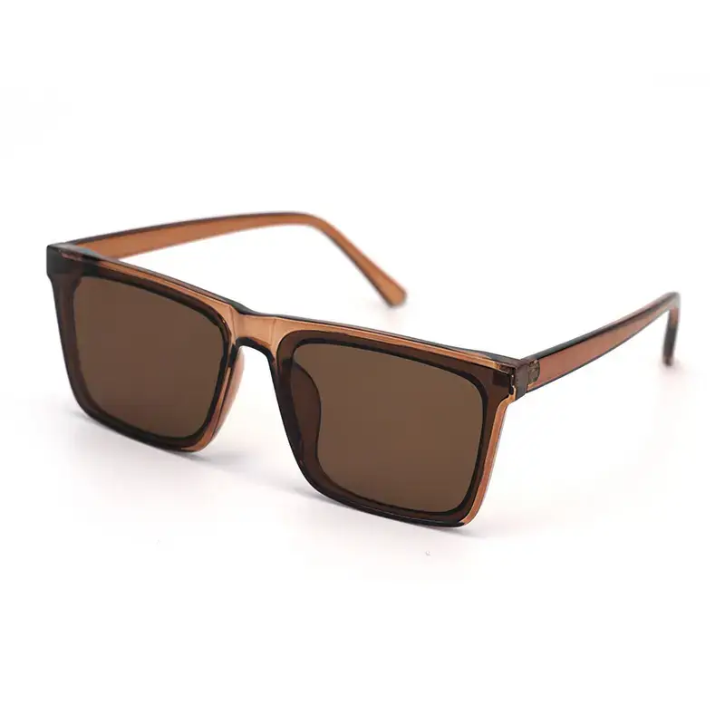 Korean Version Sunglasses Men Women Retro Brown Wholesale - Image 4