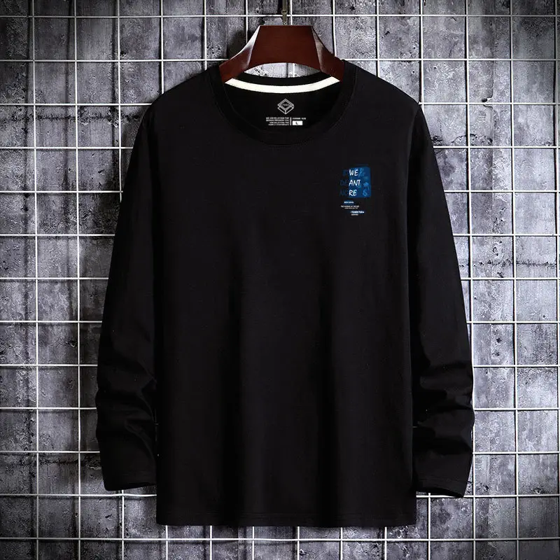 Men Long Sleeve T-Shirt Mint Green 2026 Spring - Image 3