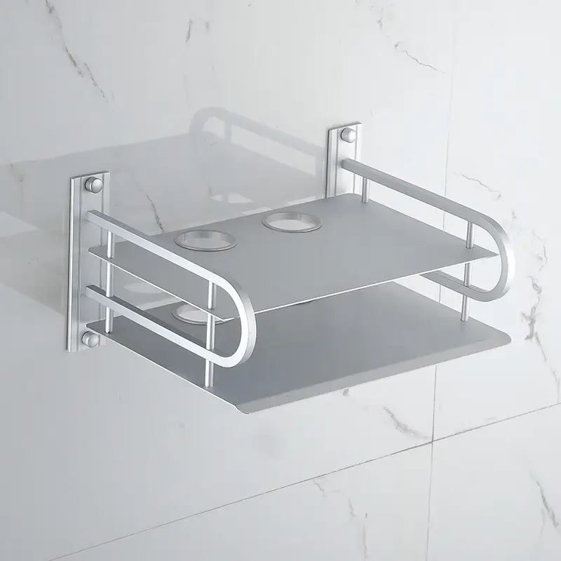 Aluminum Rack for TV Set Top Box and Router Storage