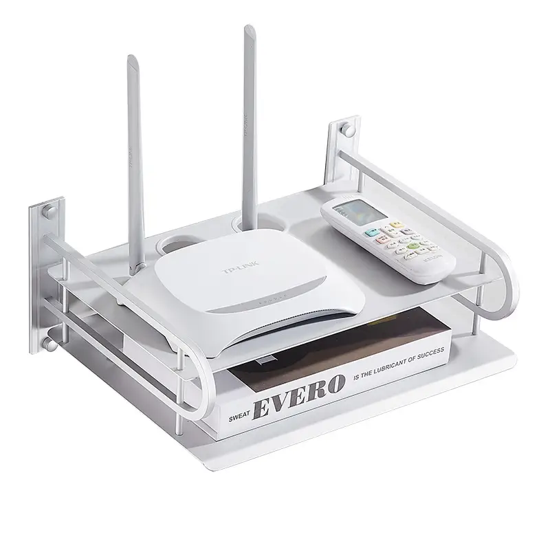 Aluminum Rack for TV Set Top Box and Router Storage