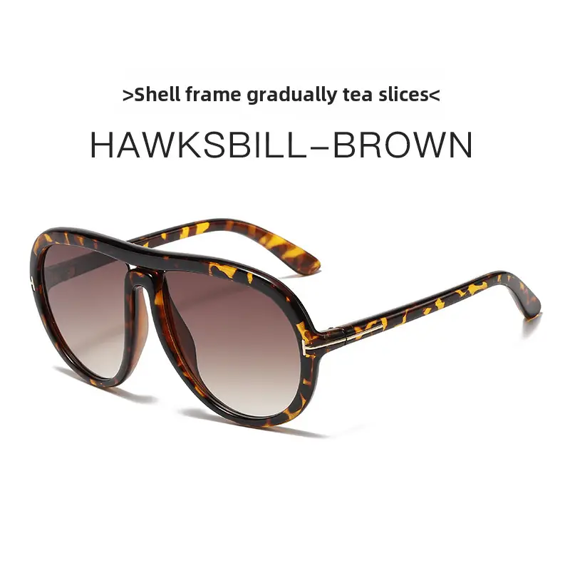 Black Blue Brown Cross-Border Sunglasses for Men Women - Image 4