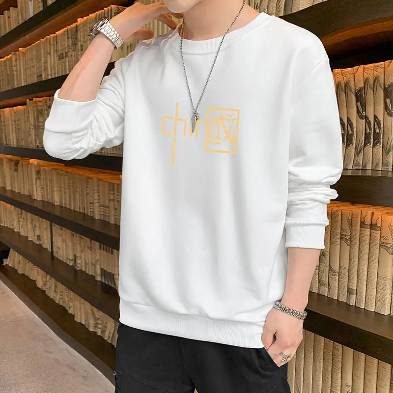 Men Blue Graphic Crew Neck Sweatshirt - Image 22