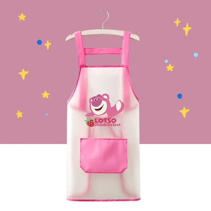 Waterproof Kids Apron with Doraemon Design - Image 3