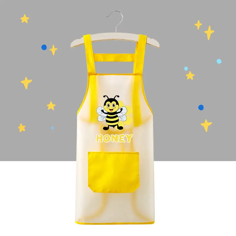 Waterproof Kids Apron with Doraemon Design - Image 6