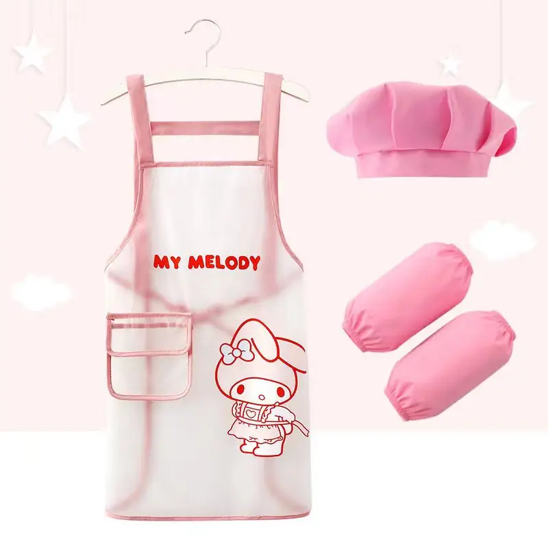 Waterproof Kids Apron with Doraemon Design - Image 9