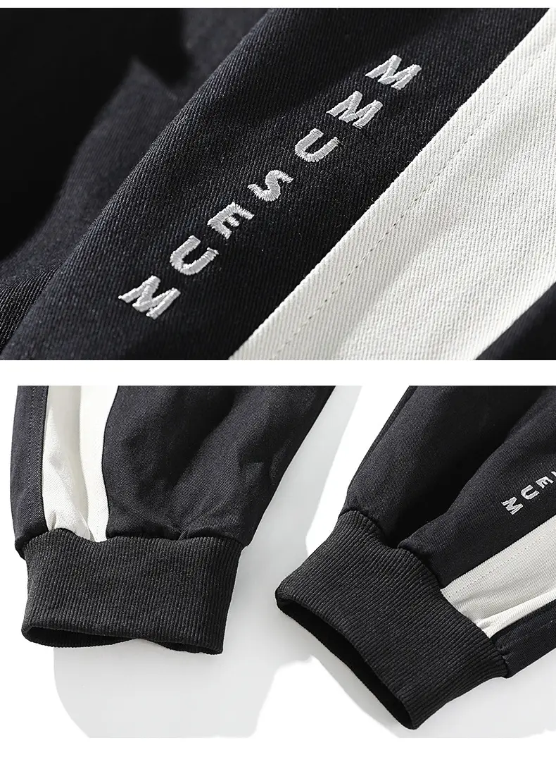 Men's White Cargo Pants with Crossbody Strap & High Top — feature 22