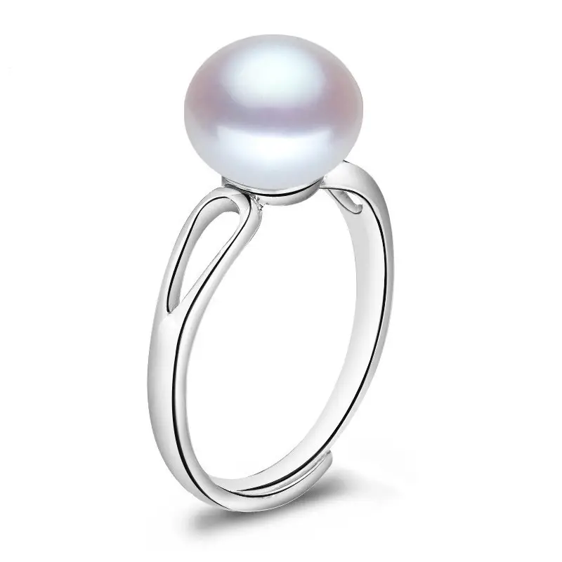 8-9mm Pearl Adjustable 14K Gold Ring - Image 10