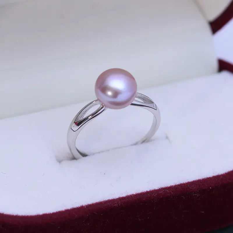 8-9mm Pearl Adjustable 14K Gold Ring - Image 5