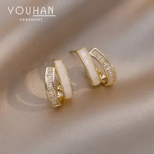 S925 Silver Cross Stud Earrings for Women — feature 2