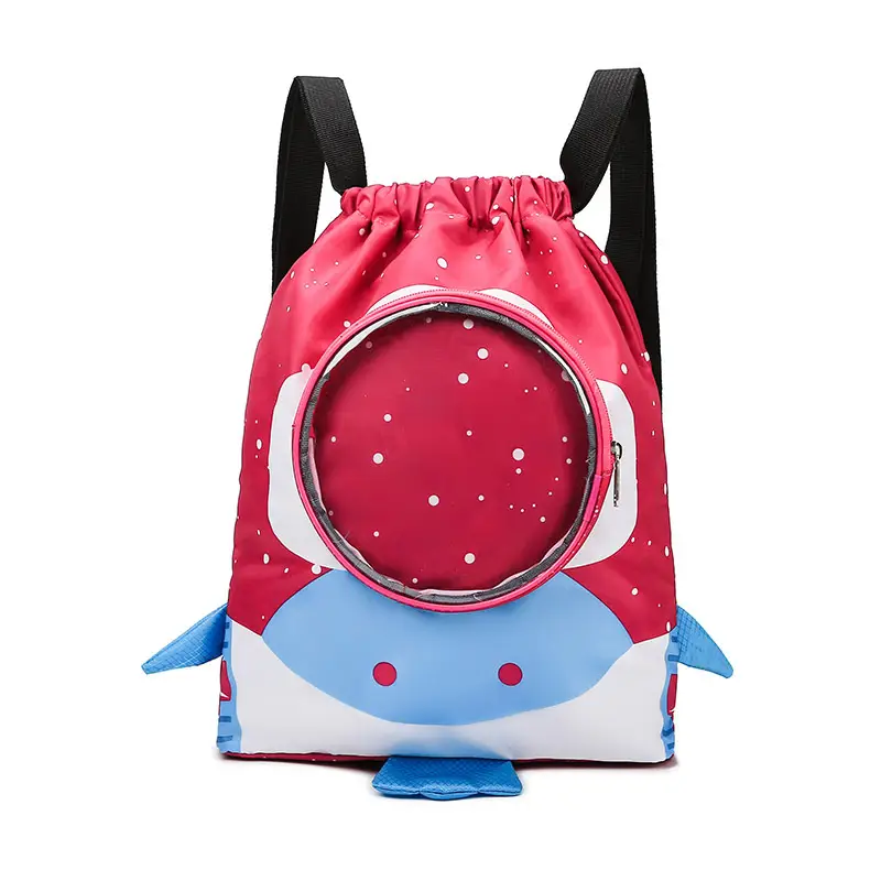 Kids Swim Backpack Red Blue Travel Storage Bag - Image 8