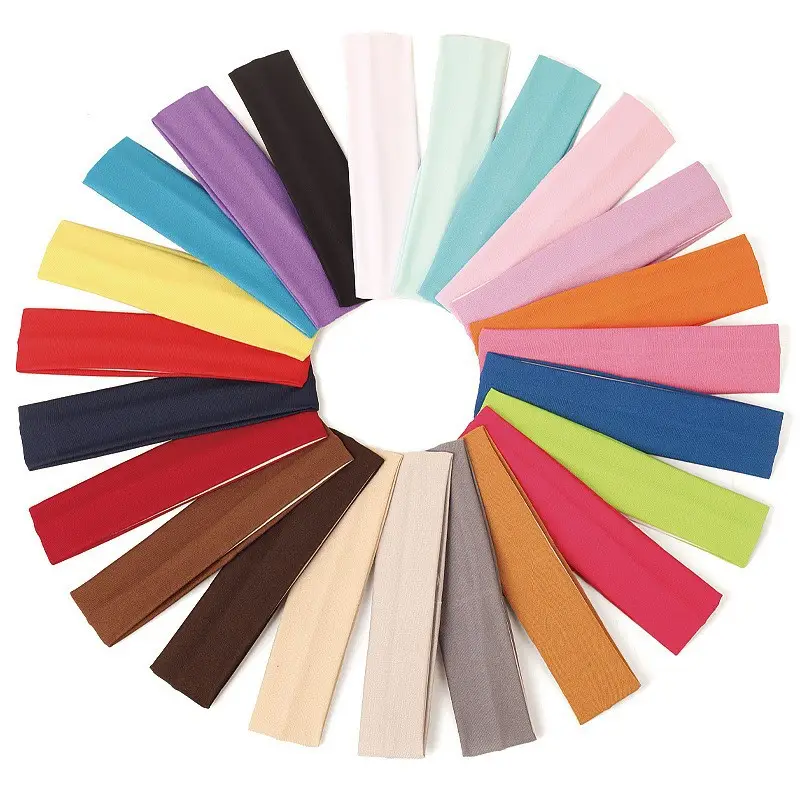 Korean-style Yoga Elastic Headband Cotton Sweat Absorbent — feature 3