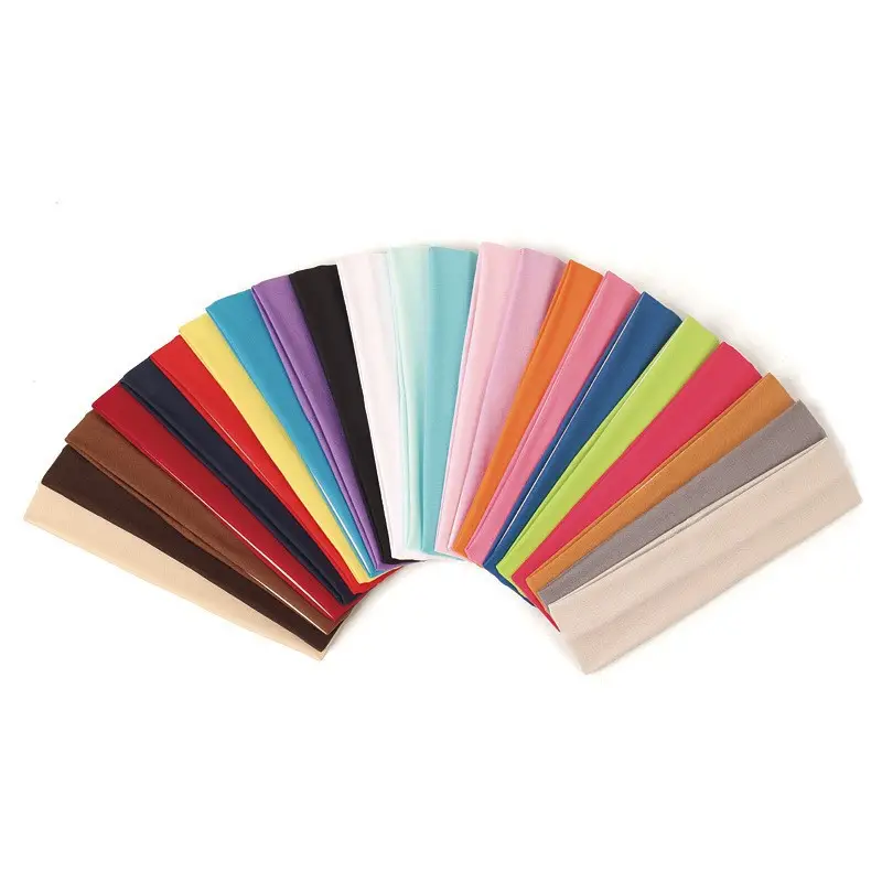 Korean-style Yoga Elastic Headband Cotton Sweat Absorbent — feature 5
